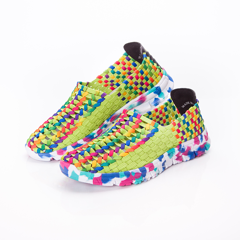 夏季镂空休闲网面鞋2023新款编织鞋女鞋透气休闲运动鞋布鞋妈妈鞋 - Image 19